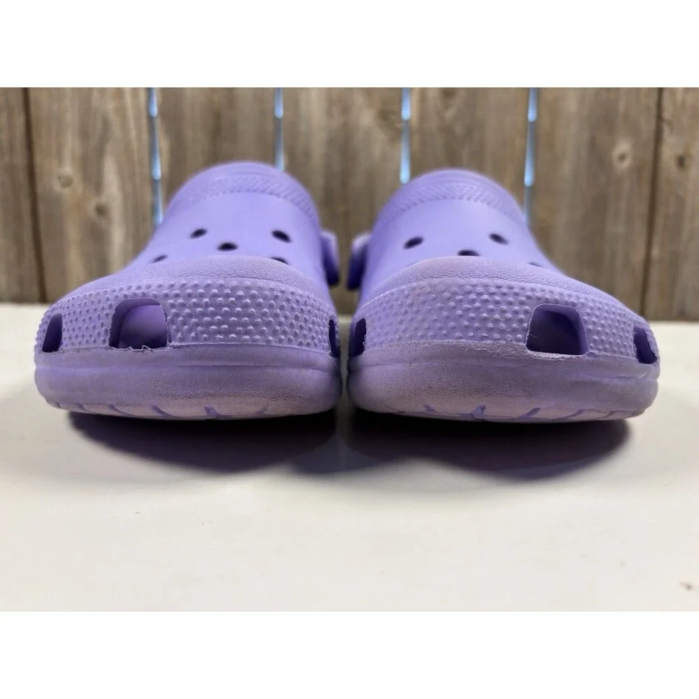 Crocs Classic Clog Kids Mens 4 / Women’s 6 Purple Slip-On Comfort Shoes